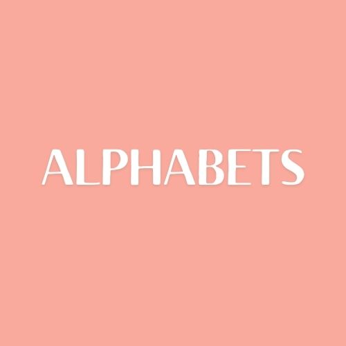 Alphabets