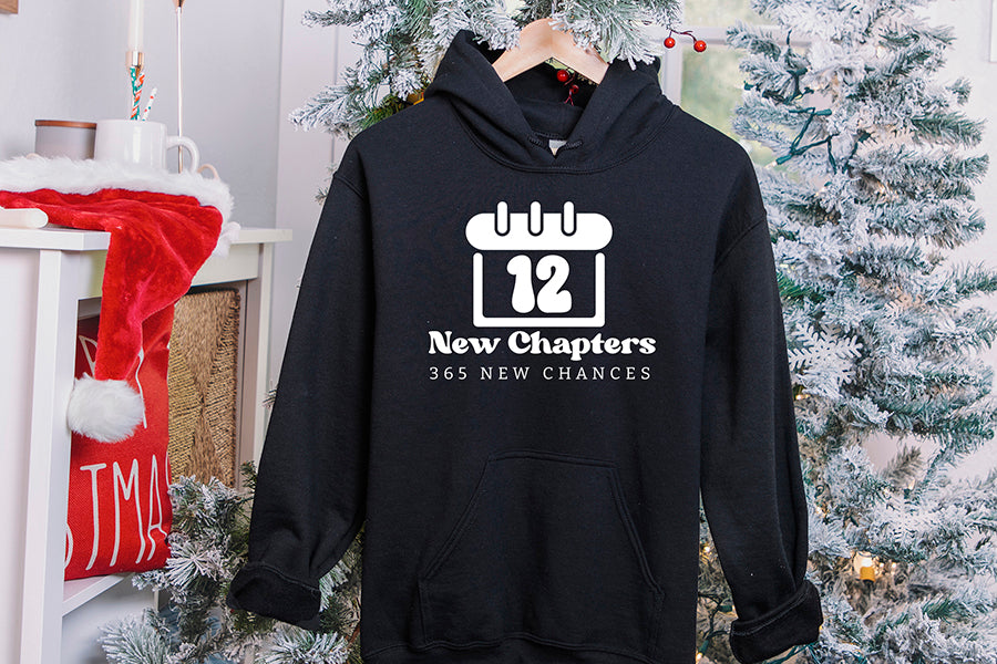 12 New Chapters 365 New Chances SVG, New Year Shirt