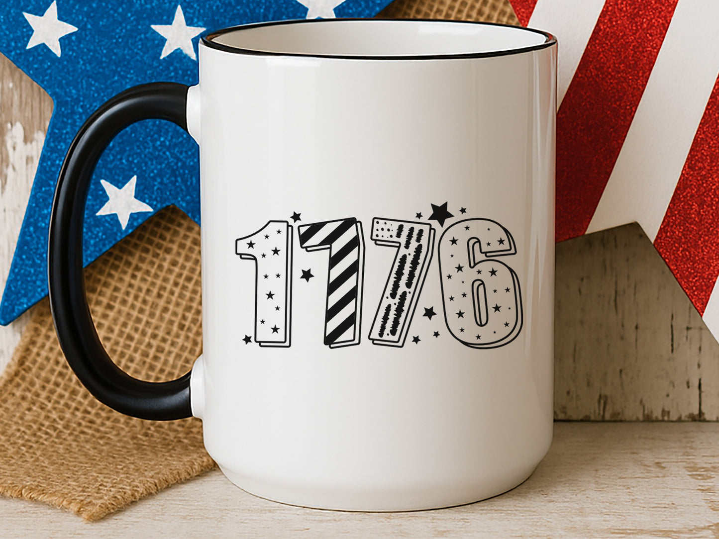 1776, 4th of July SVG File for Cricut