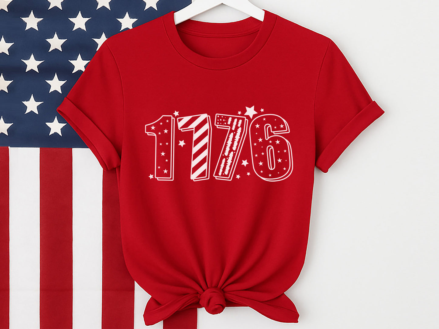 1776, 4th of July SVG File for Cricut