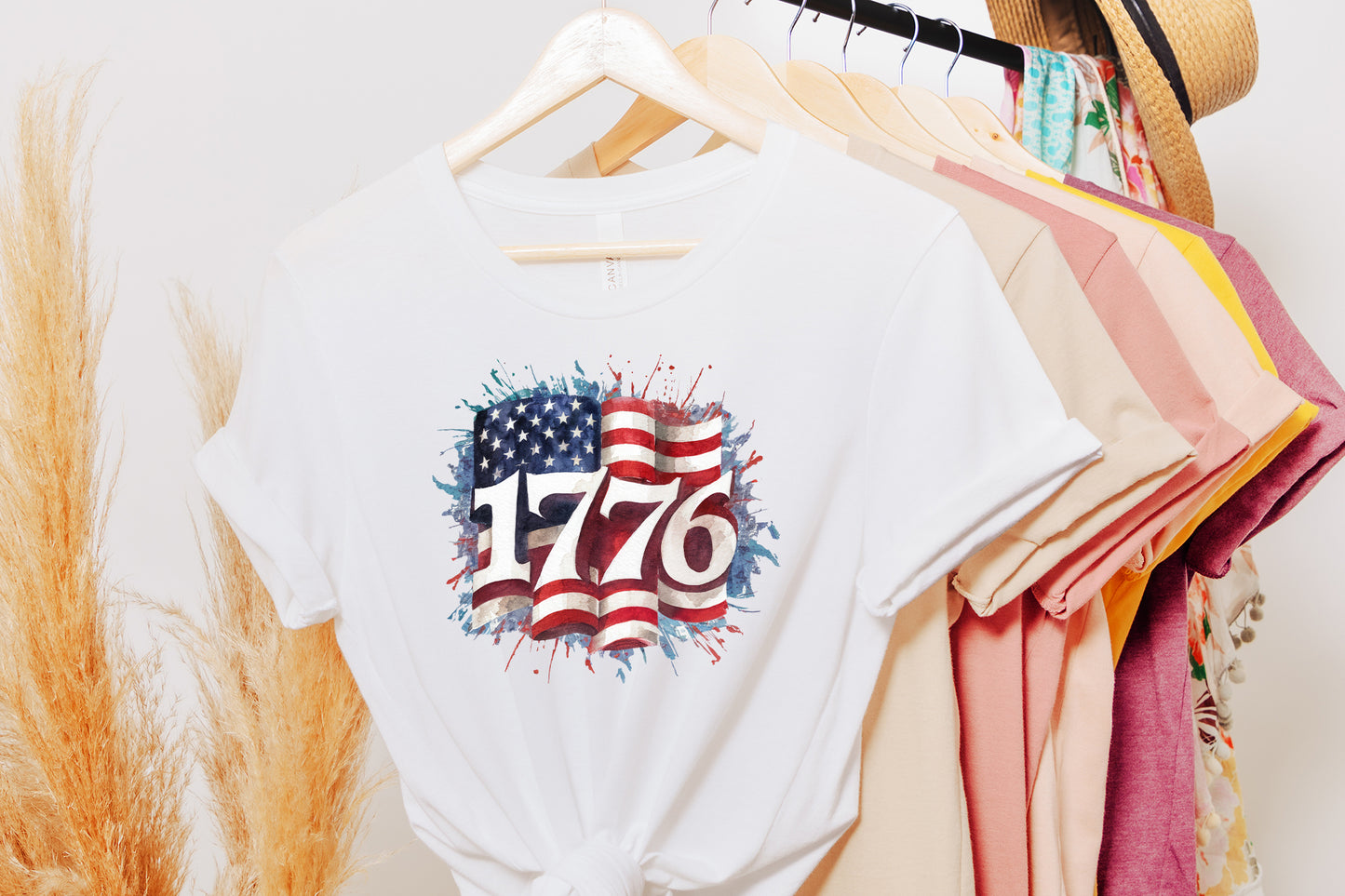 1776, 4th of July Sublimation Design