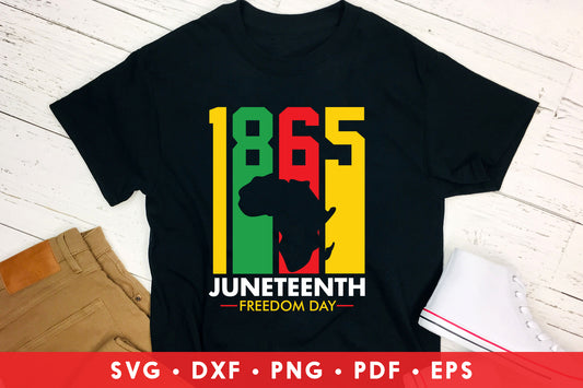 1865 Juneteenth Freedom Day SVG File