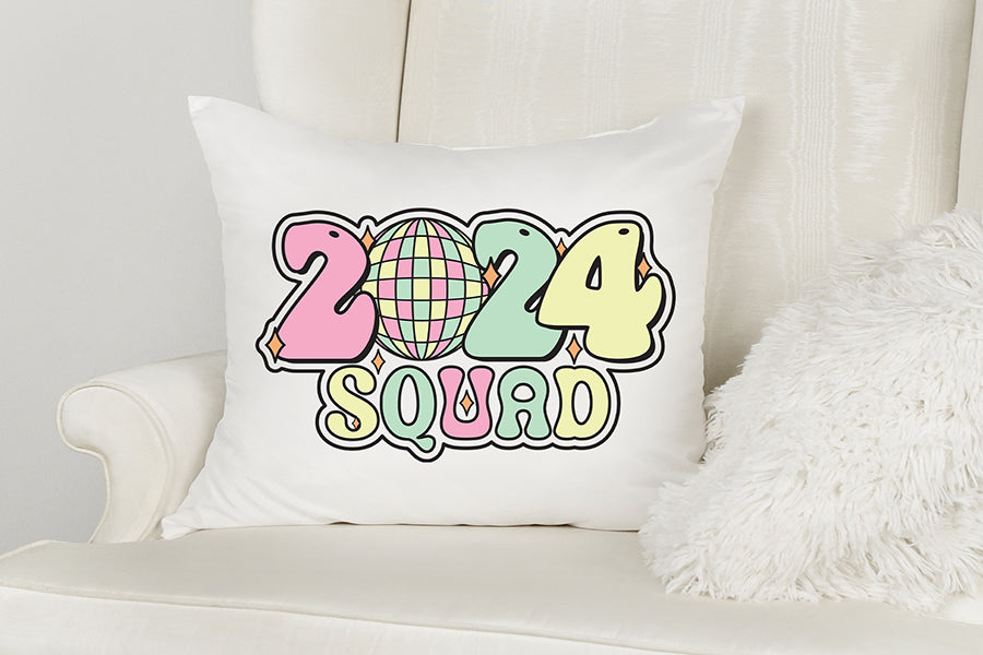 2024 Squad Sublimation - Retro New Year's Eve Shirt