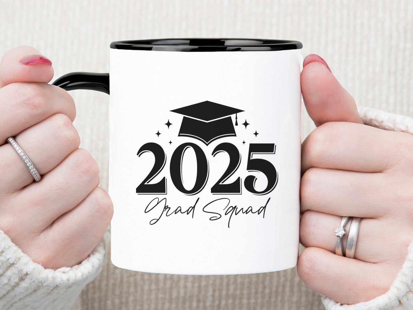 2025 Grad Squad, Cute Graduation SVG