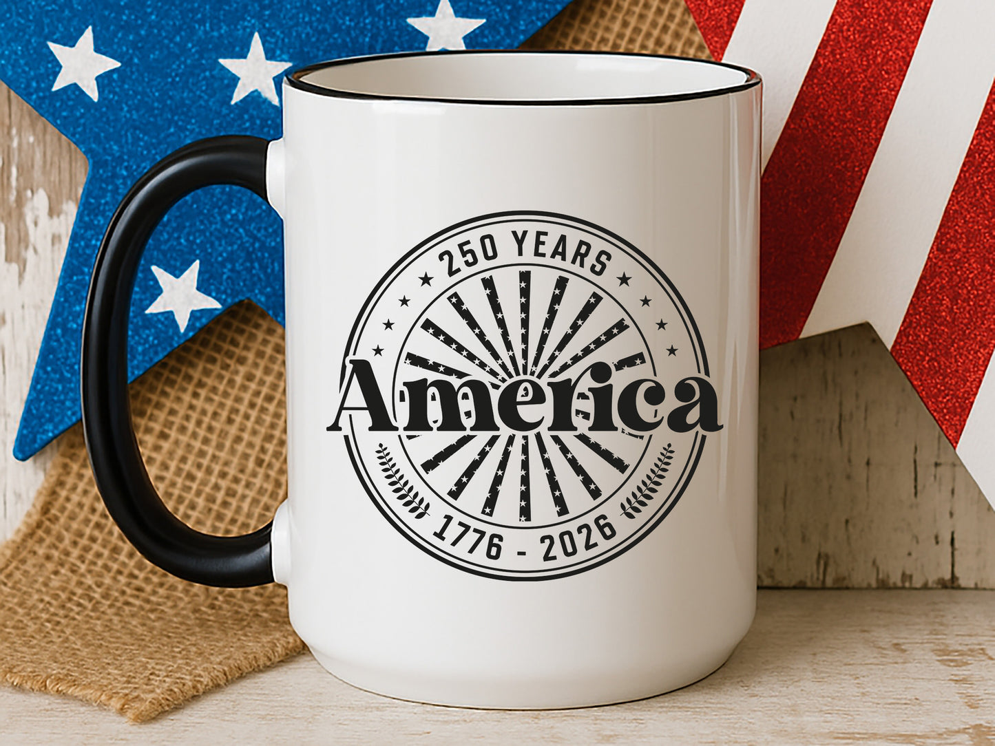 250 Years of America Anniversary SVG