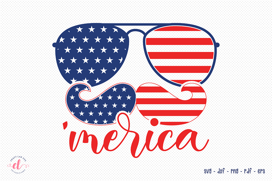 Merica SVG - 4th of July SVG