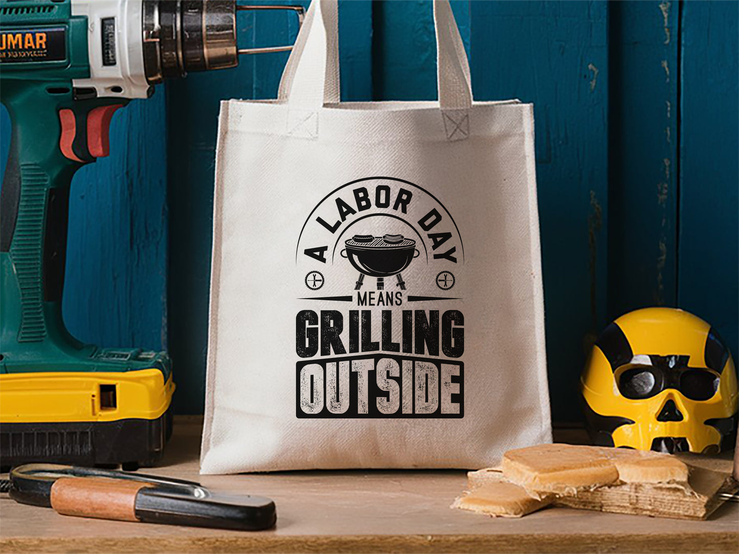 A Labor Day Means Grilling Outside SVG Funny