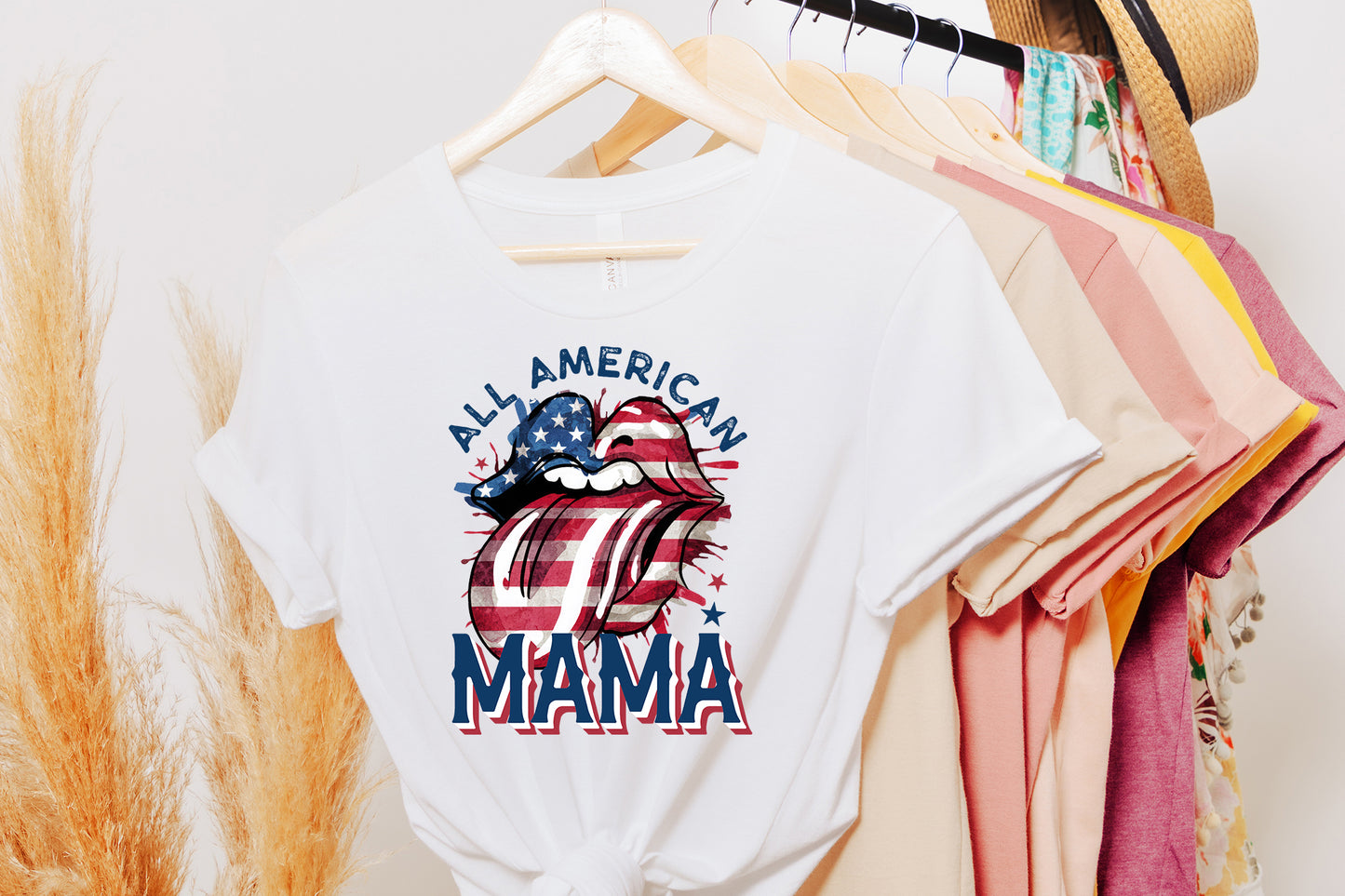 All American Mama, 4th of July Sublimation