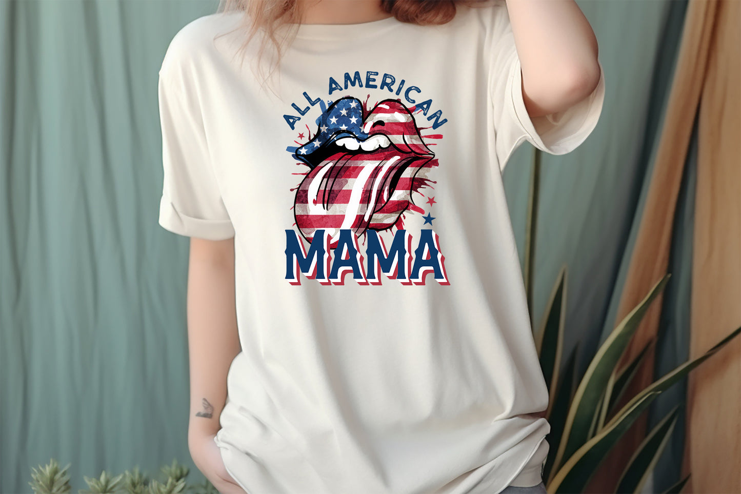 All American Mama, 4th of July Sublimation