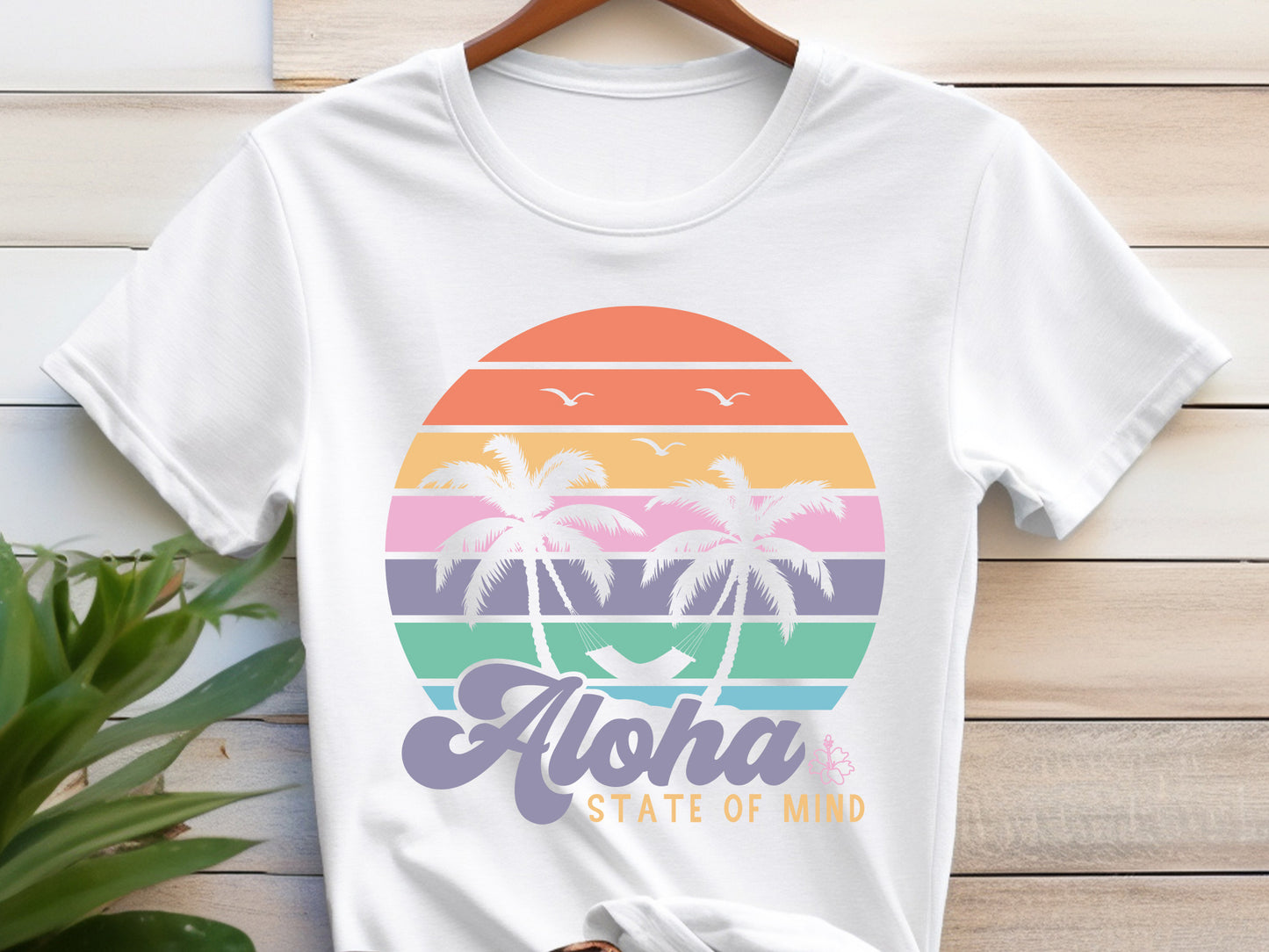 Aloha State Of Mind, Summer SVG Cut File