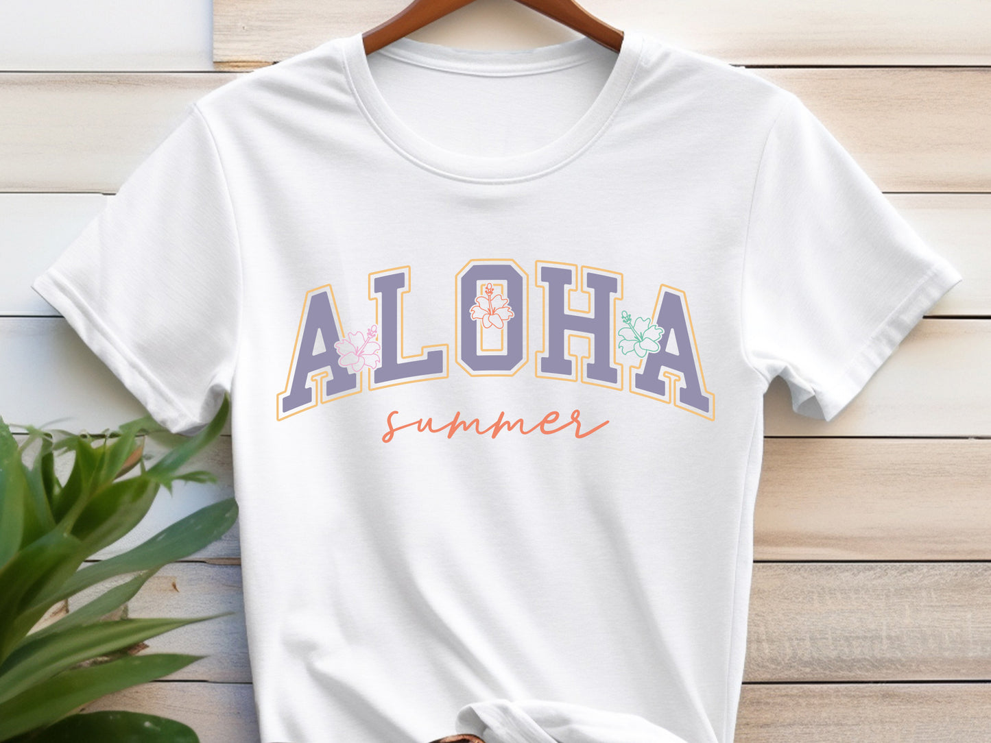 Aloha Summer SVG, DXF, EPS, PNG File