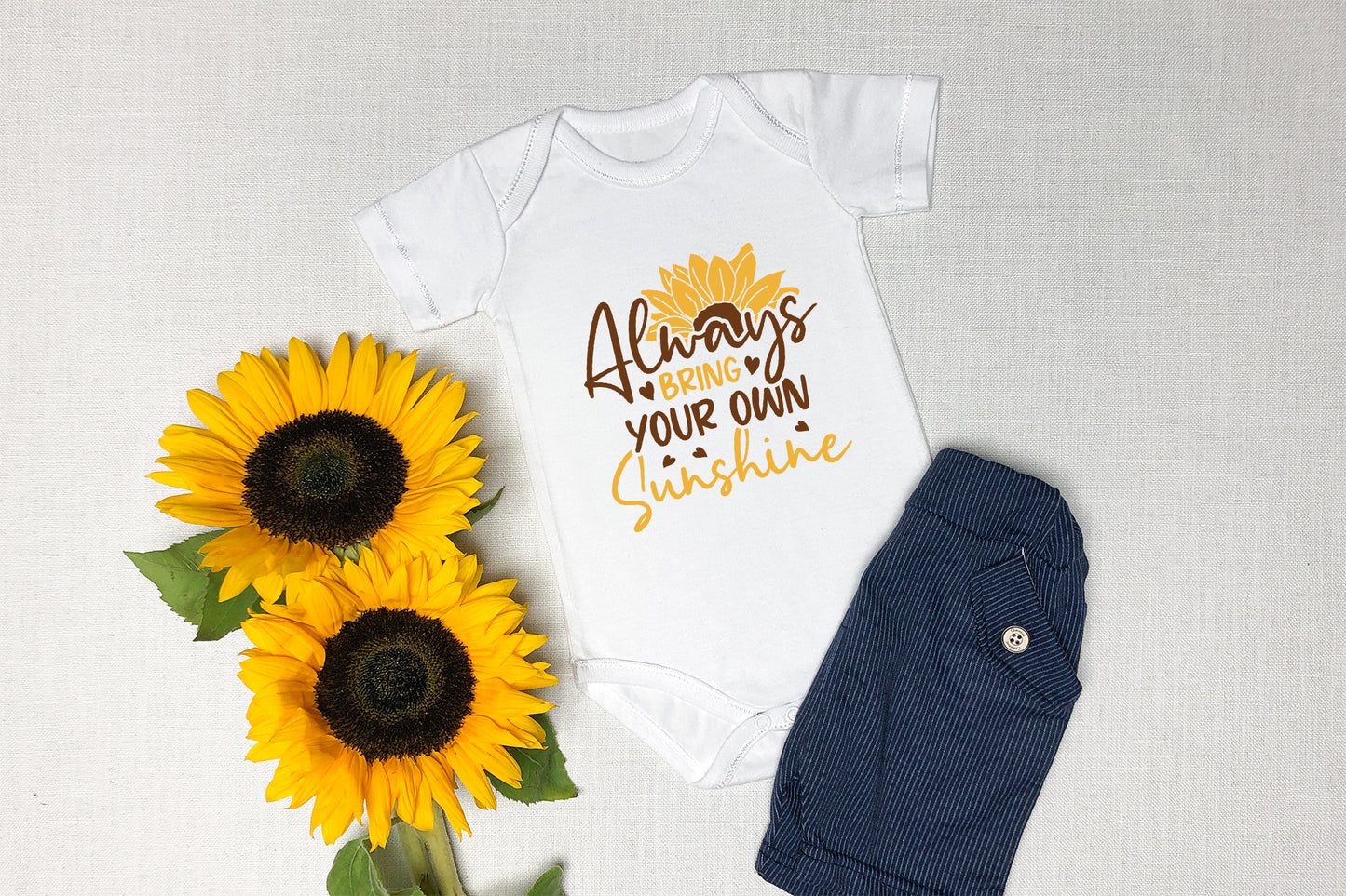 Always Bring You Own Sunshine, Sunflower Shirt SVG