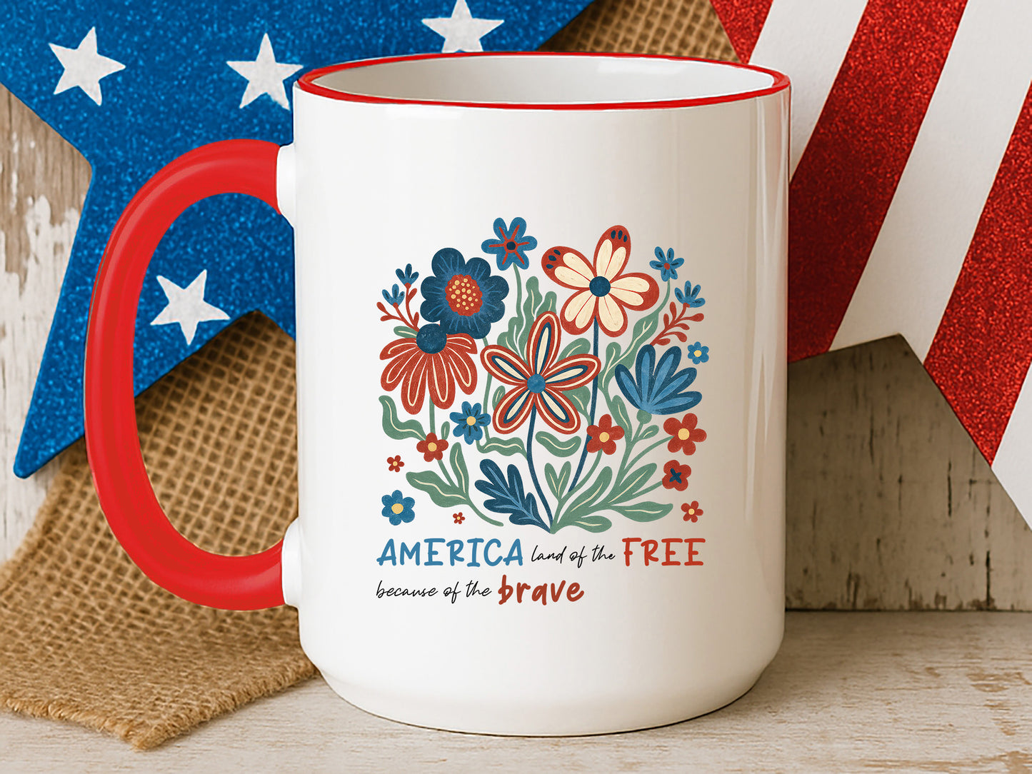 America Land of the Because of the Brave, PNG 4th of July