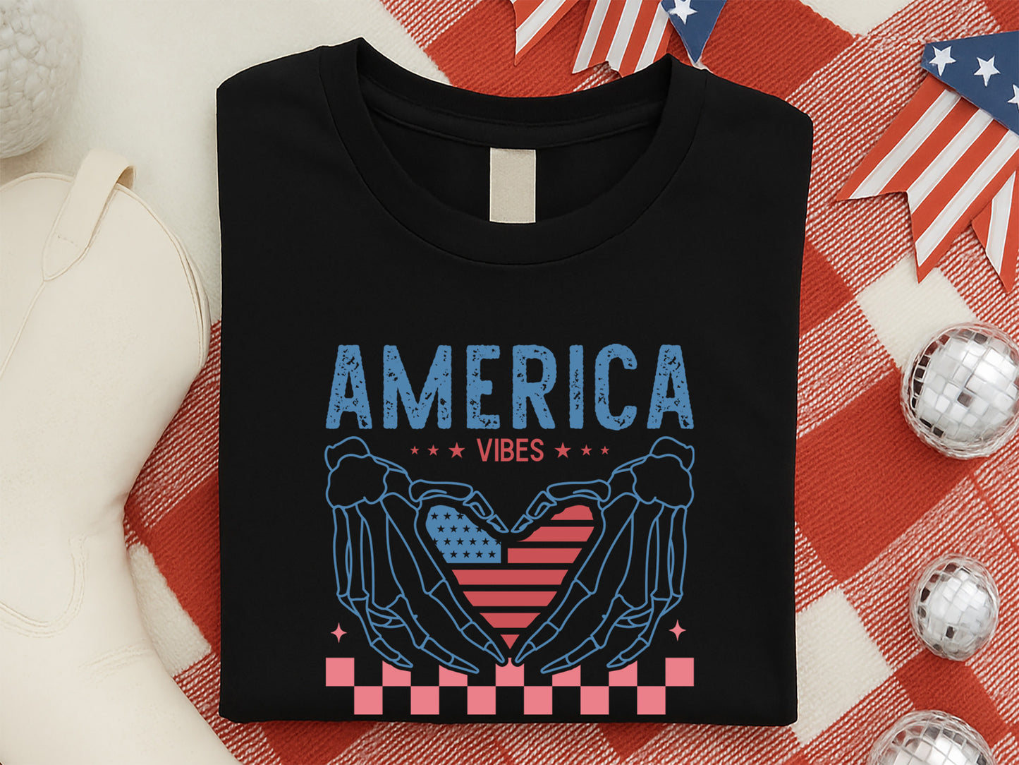 America Vibes, Fourth of July SVG File