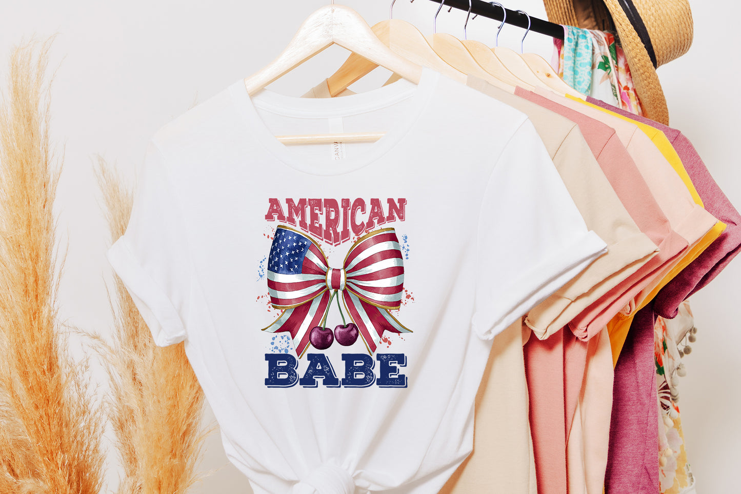 American Babe, 4th of July Sublimation Design