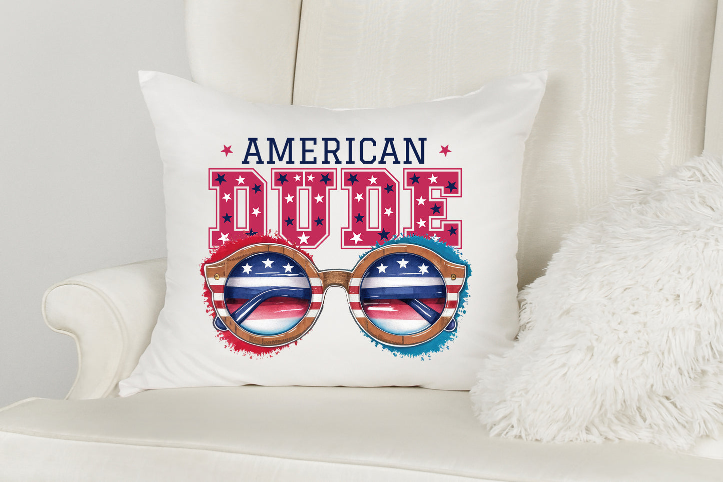 American Dude, 4th of July Sublimation