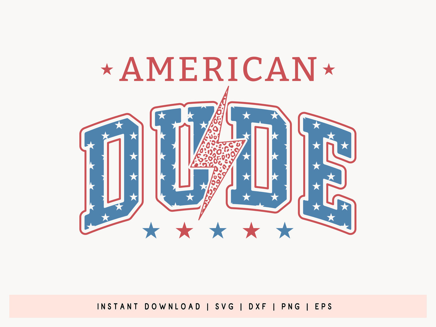 American Dude, Boys 4th of July SVG