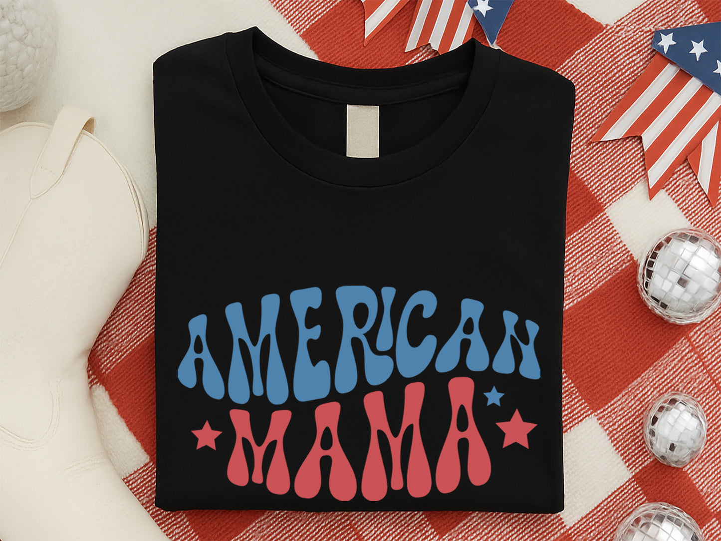 American Mama, 4th of July SVG Design