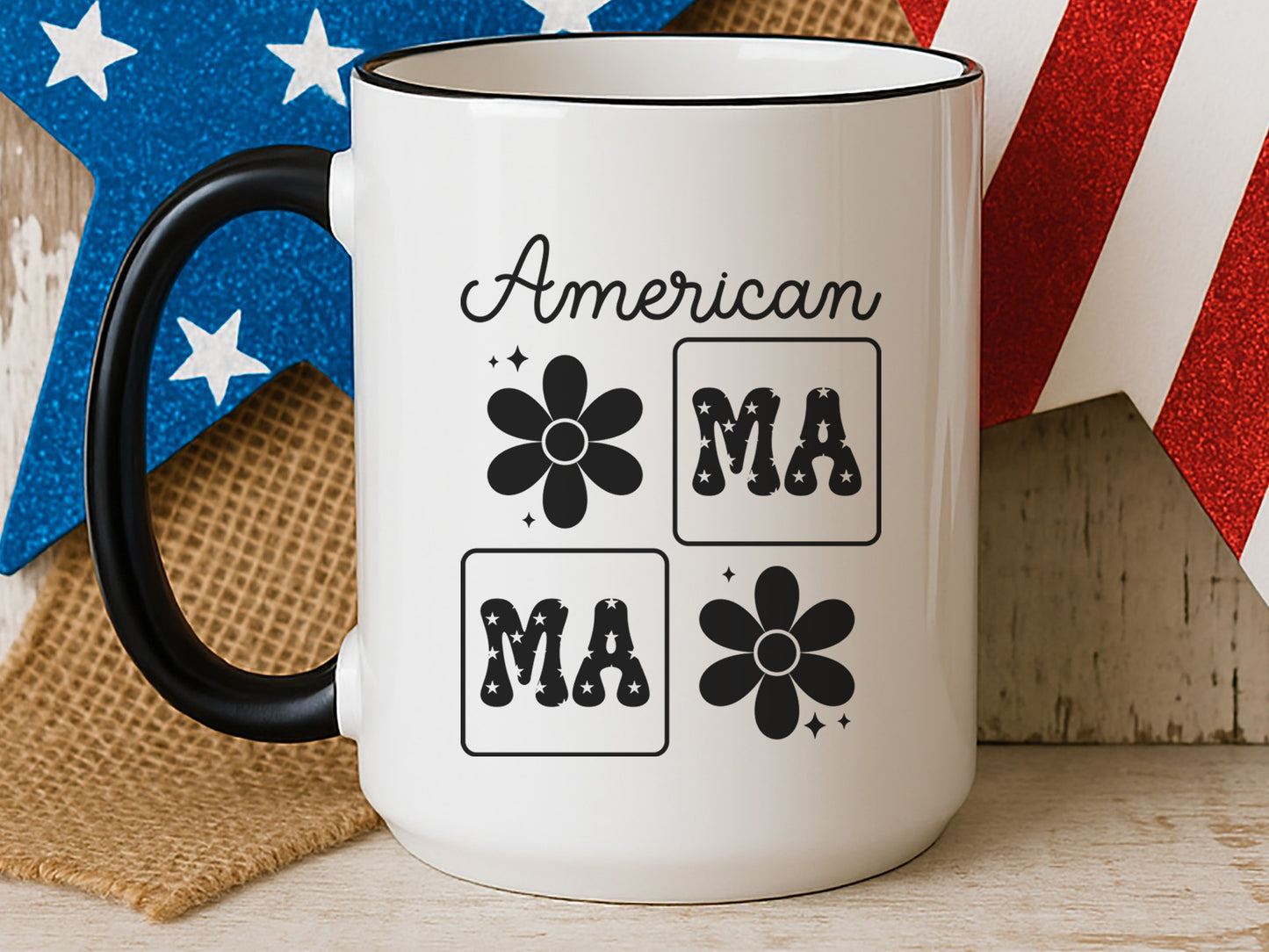 American Mama, 4th of July SVG File