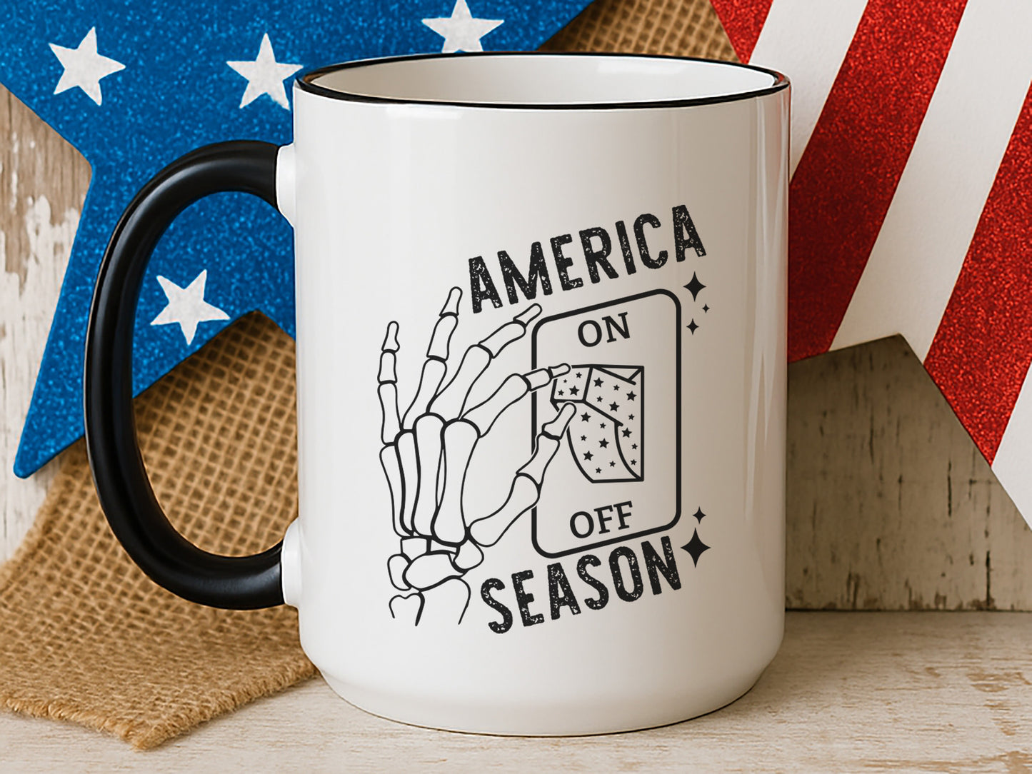 American On Off Season, Funny 4th of July SVG