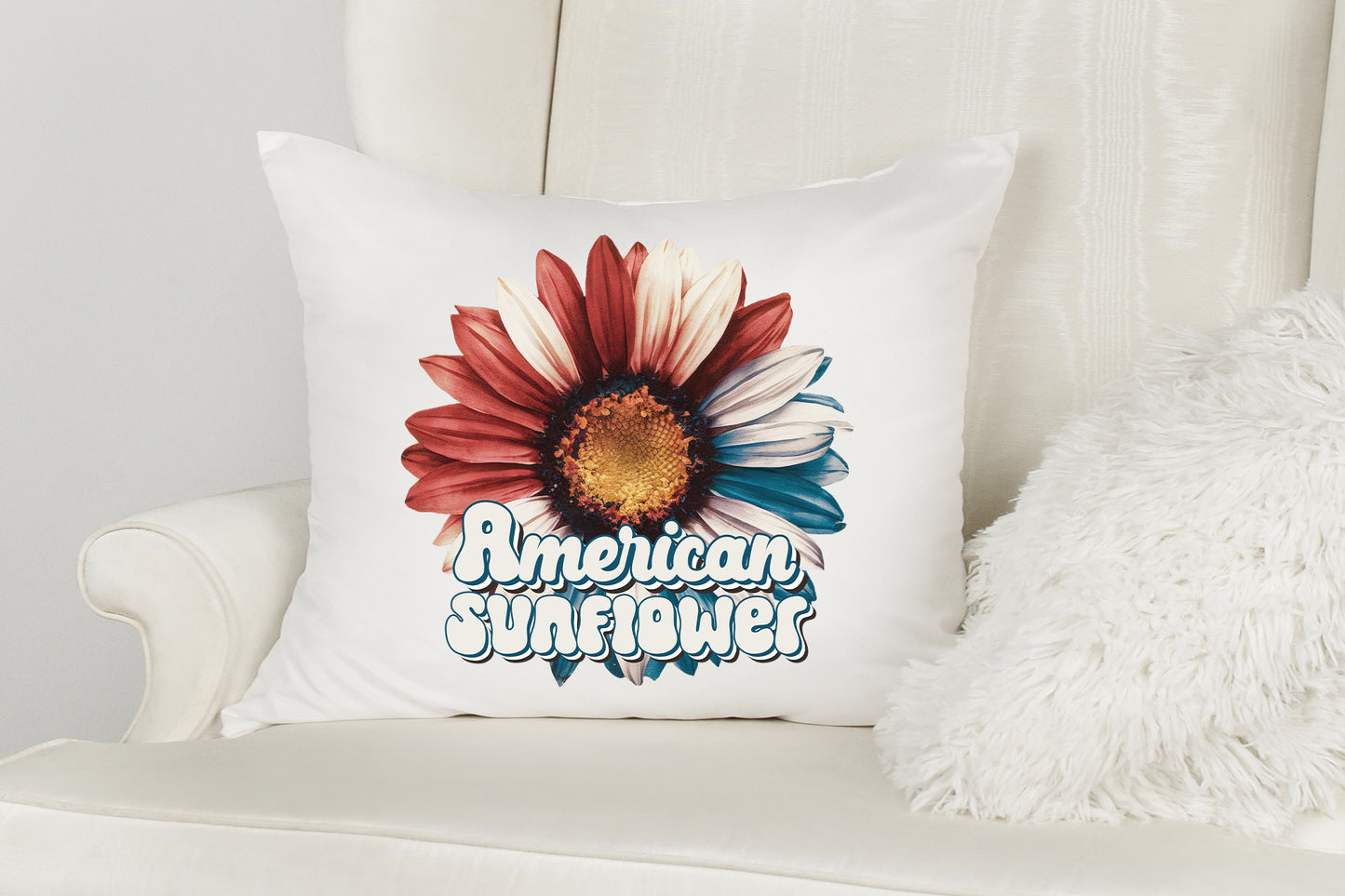American Sunflower, 4th of July Sublimation