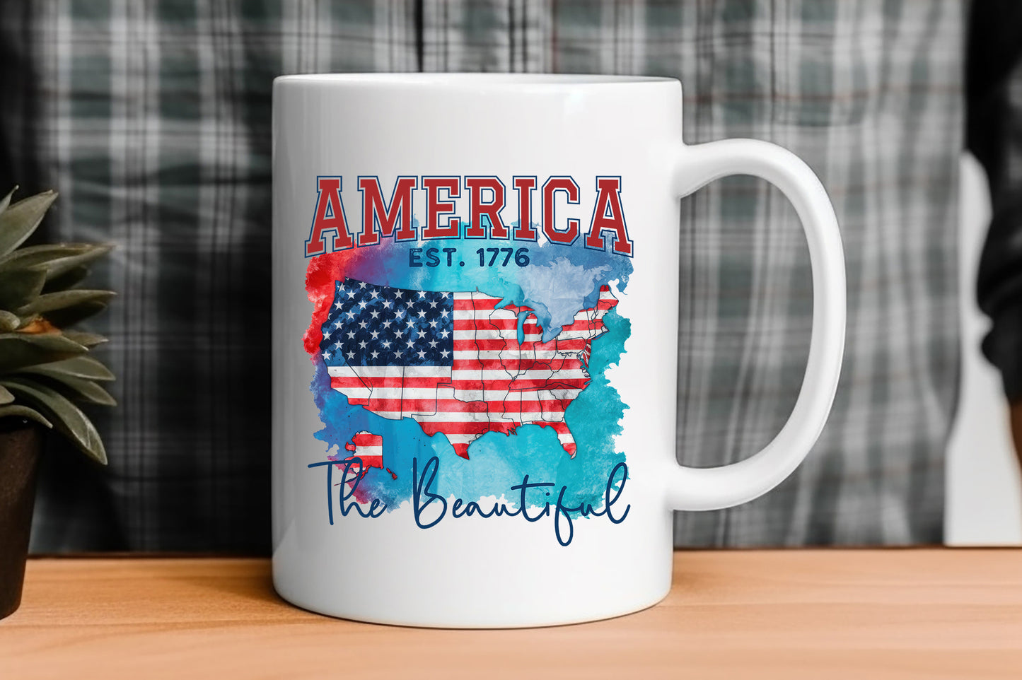 America the Beautiful, 4th of July Sublimation