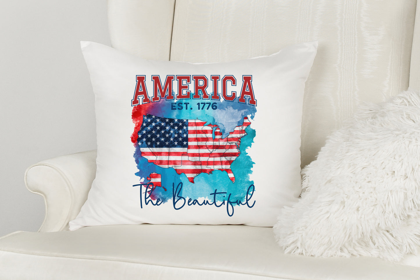 America the Beautiful, 4th of July Sublimation