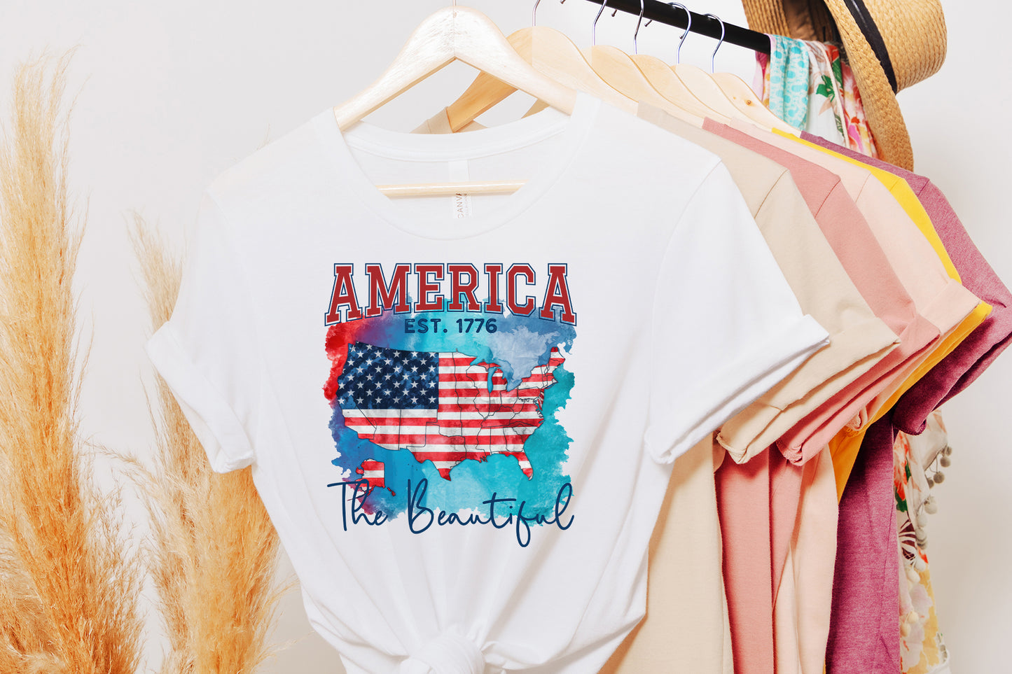 America the Beautiful, 4th of July Sublimation