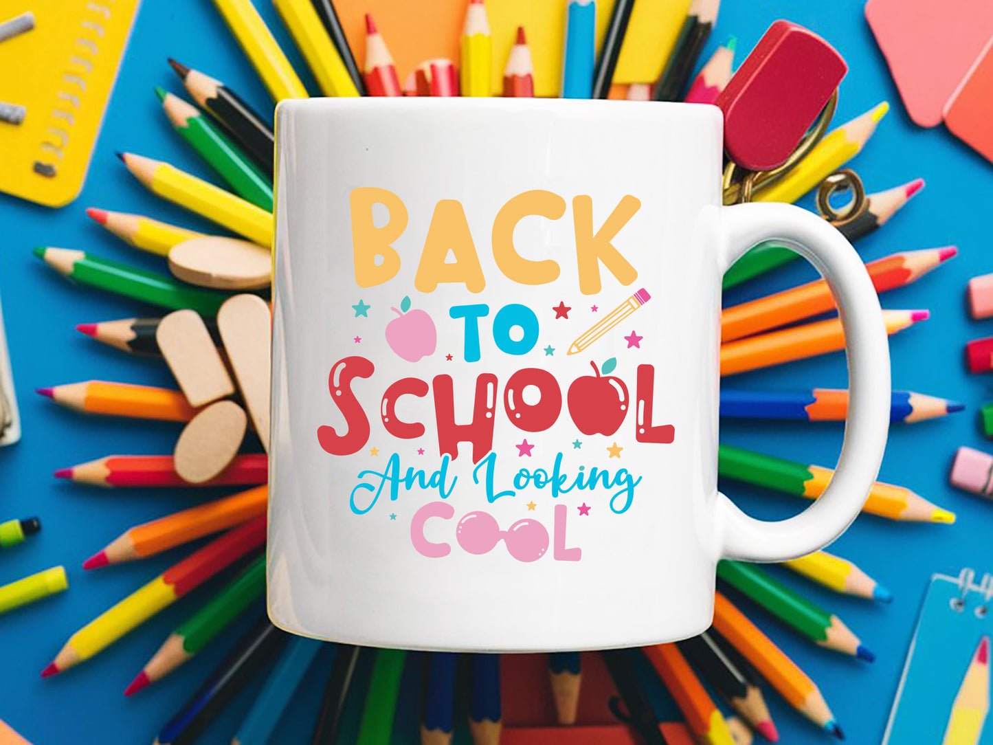 Back To School And Looking Cool SVG Vector