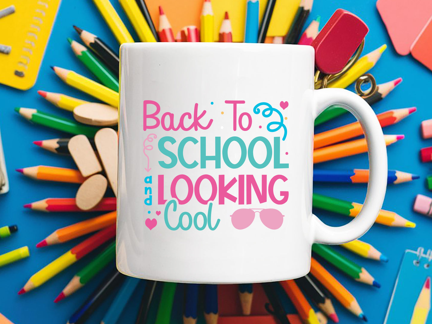 Back to School and Looking Cool SVG File