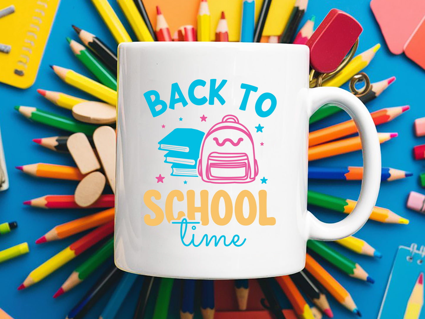 Back to School Time Cut File SVG