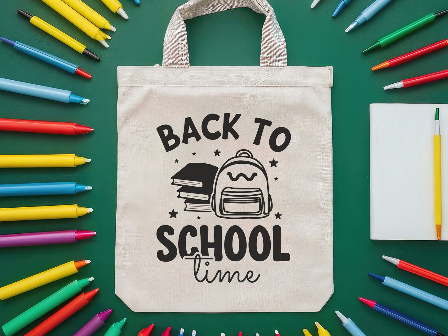 Back to School Time Cut File SVG
