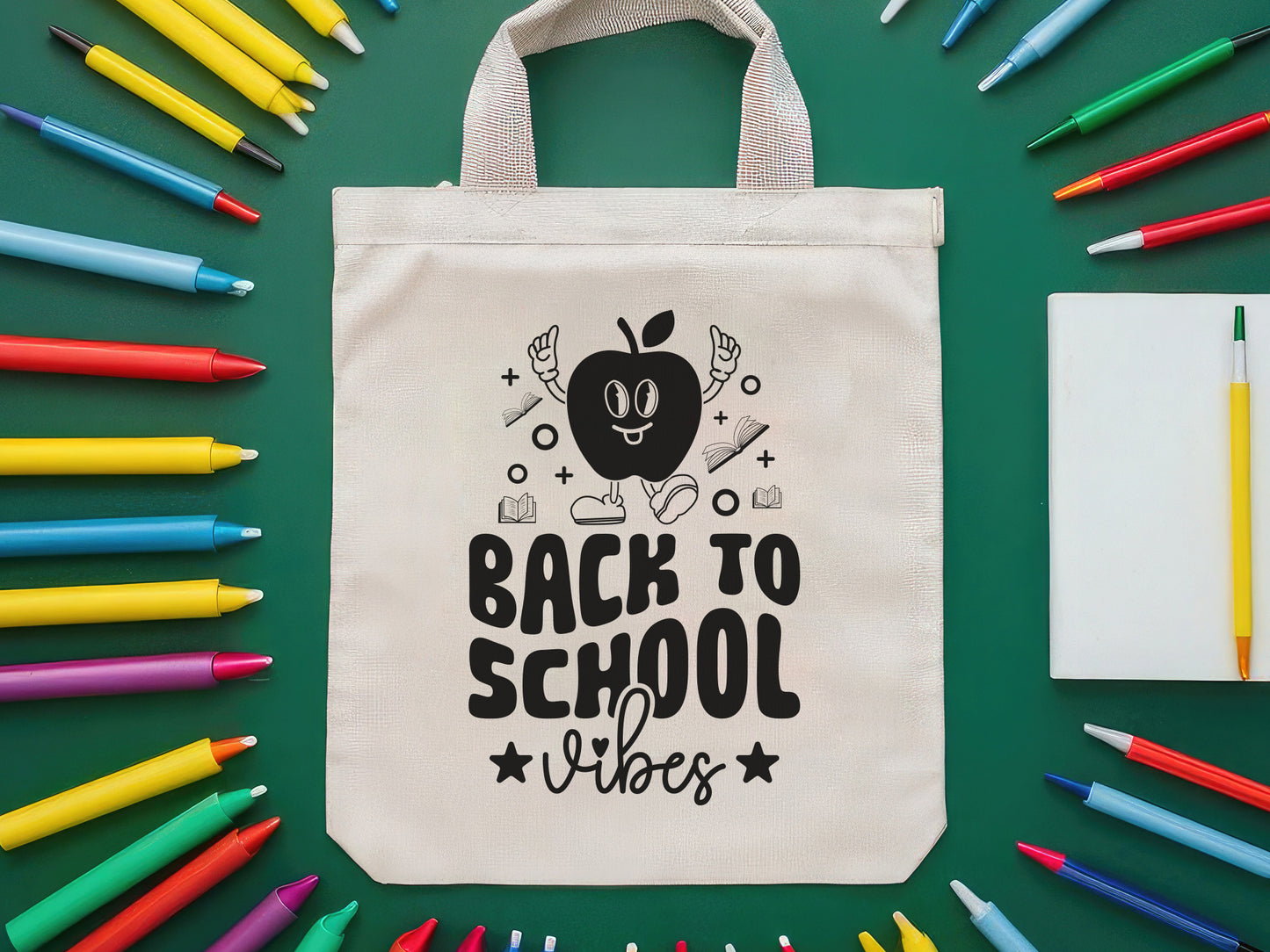 Back to School Vibes SVG Design