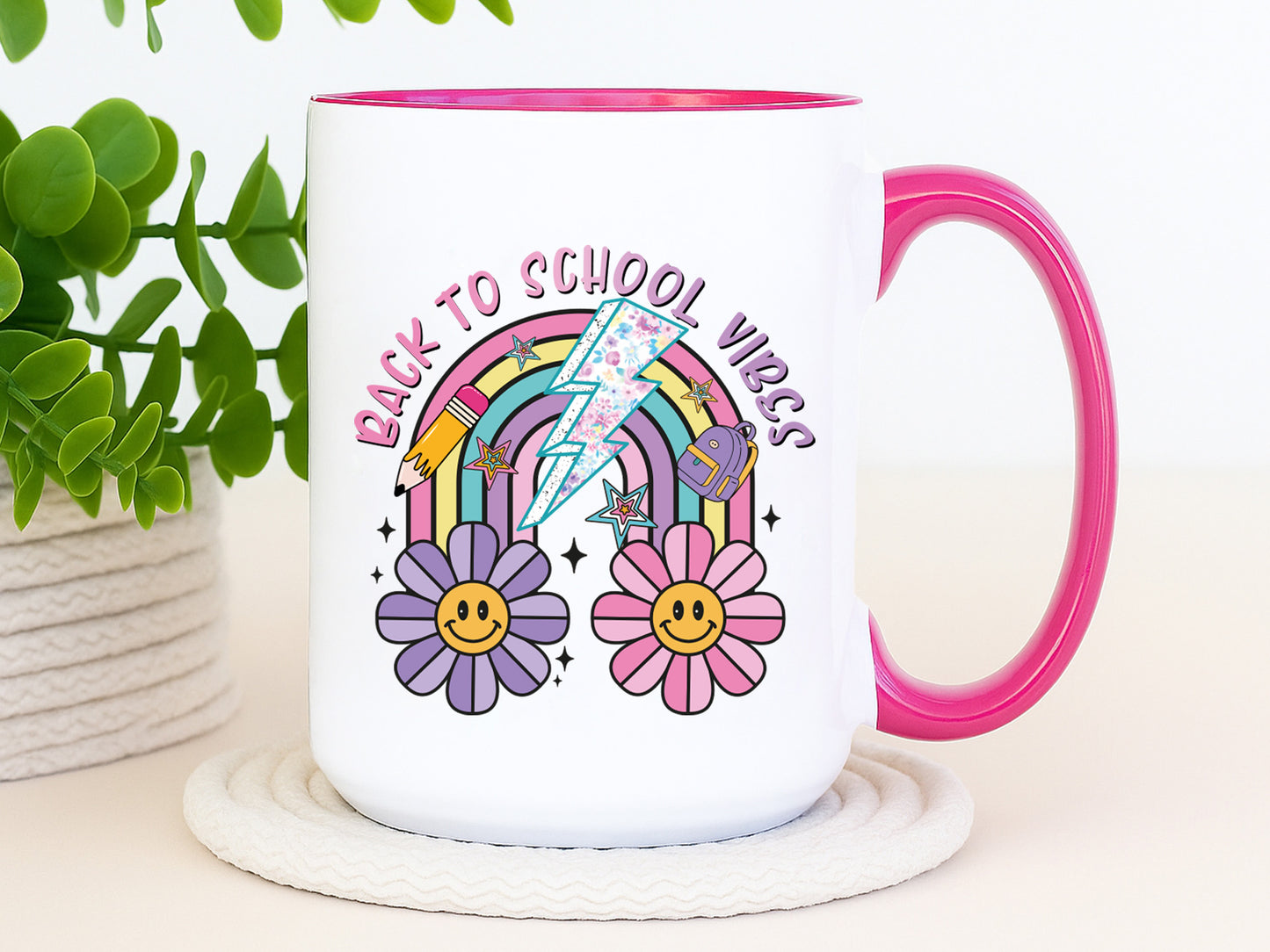 Back to School Vibes Preppy Sublimation PNG
