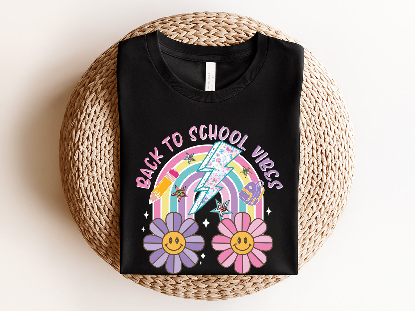 Back to School Vibes Preppy Sublimation PNG