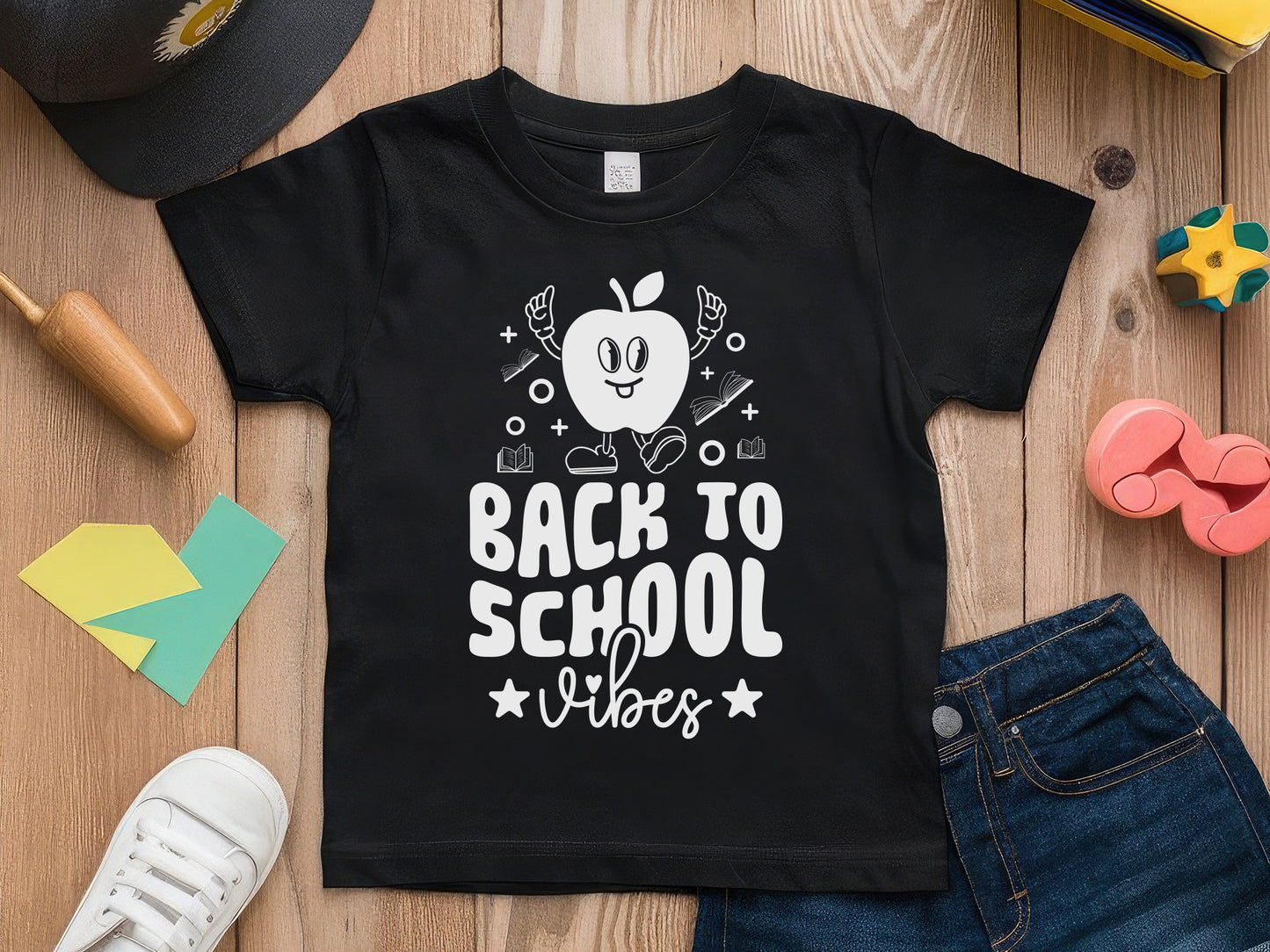Back to School Vibes SVG Design