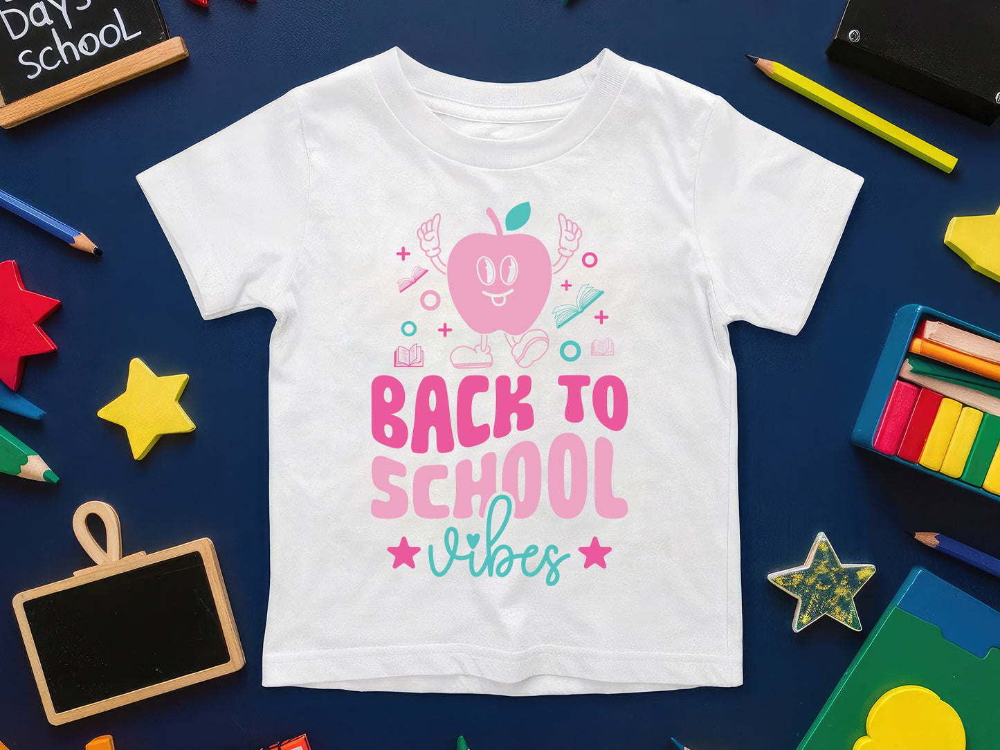 Back to School Vibes SVG Design