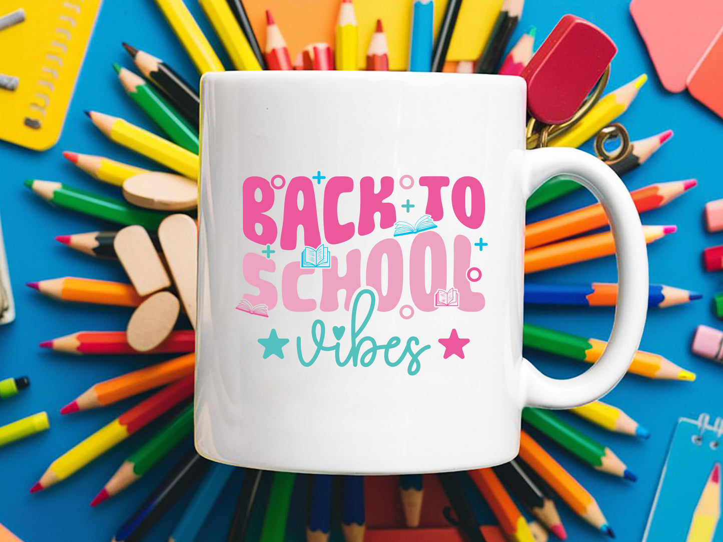 Back to School Vibes SVG Vector