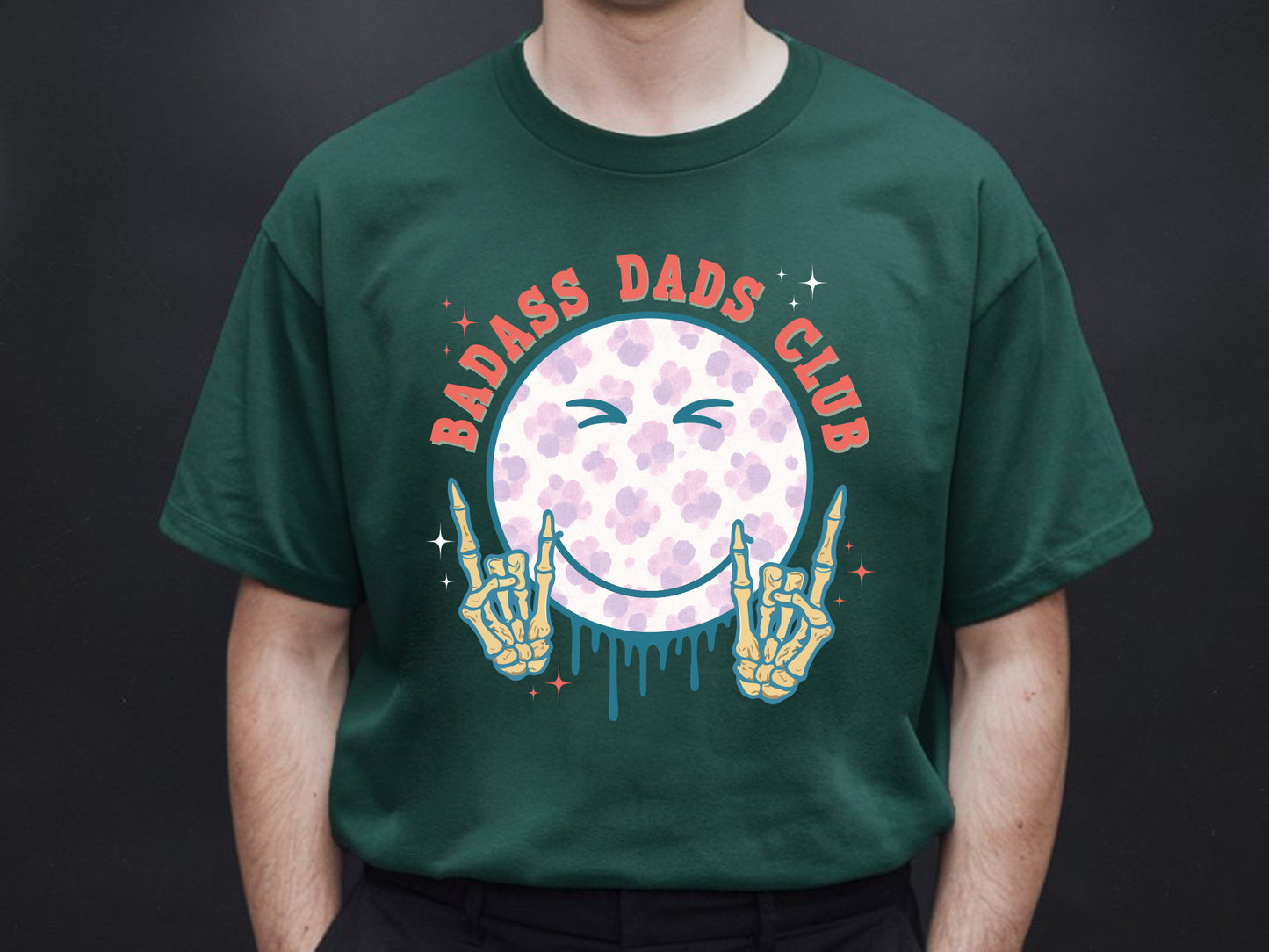 Badass Dads Club, Funny Father's Day Sublimation