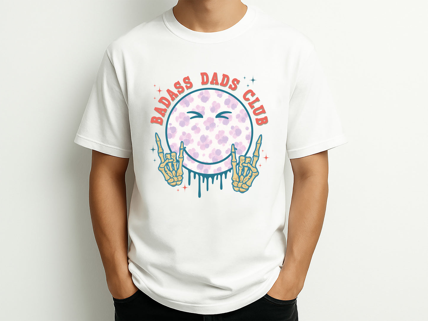 Badass Dads Club, Funny Father's Day Sublimation