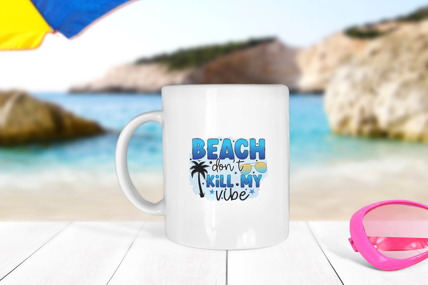 Beach Don't Kill My Vibe PNG Sublimation