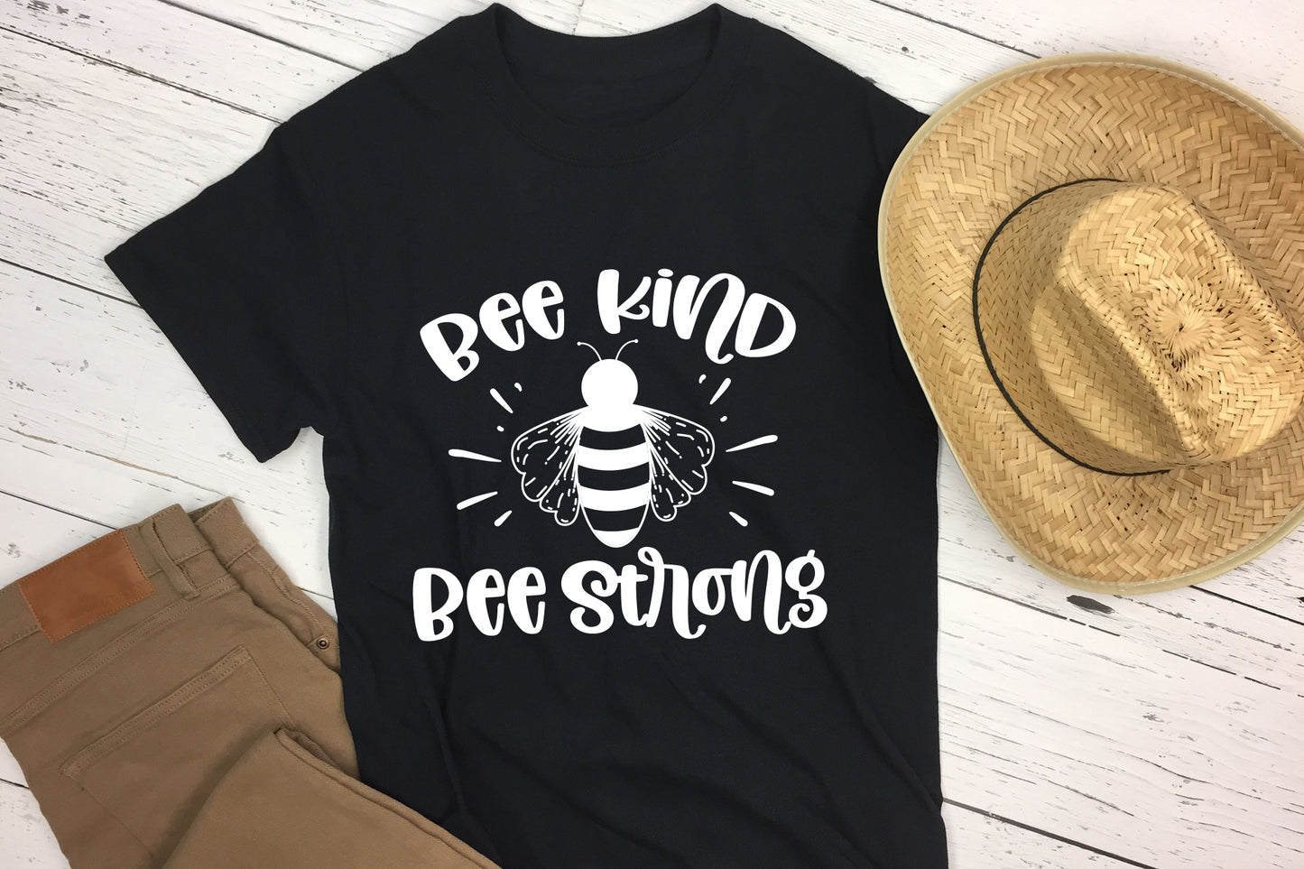 Bee Kind Bee Strong SVG Design