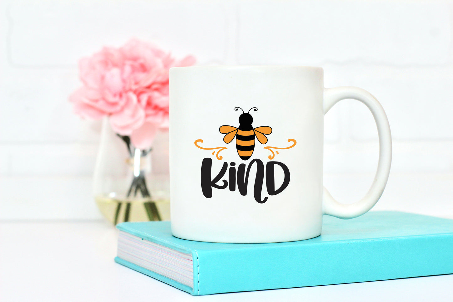 Bee Kind SVG Black and White