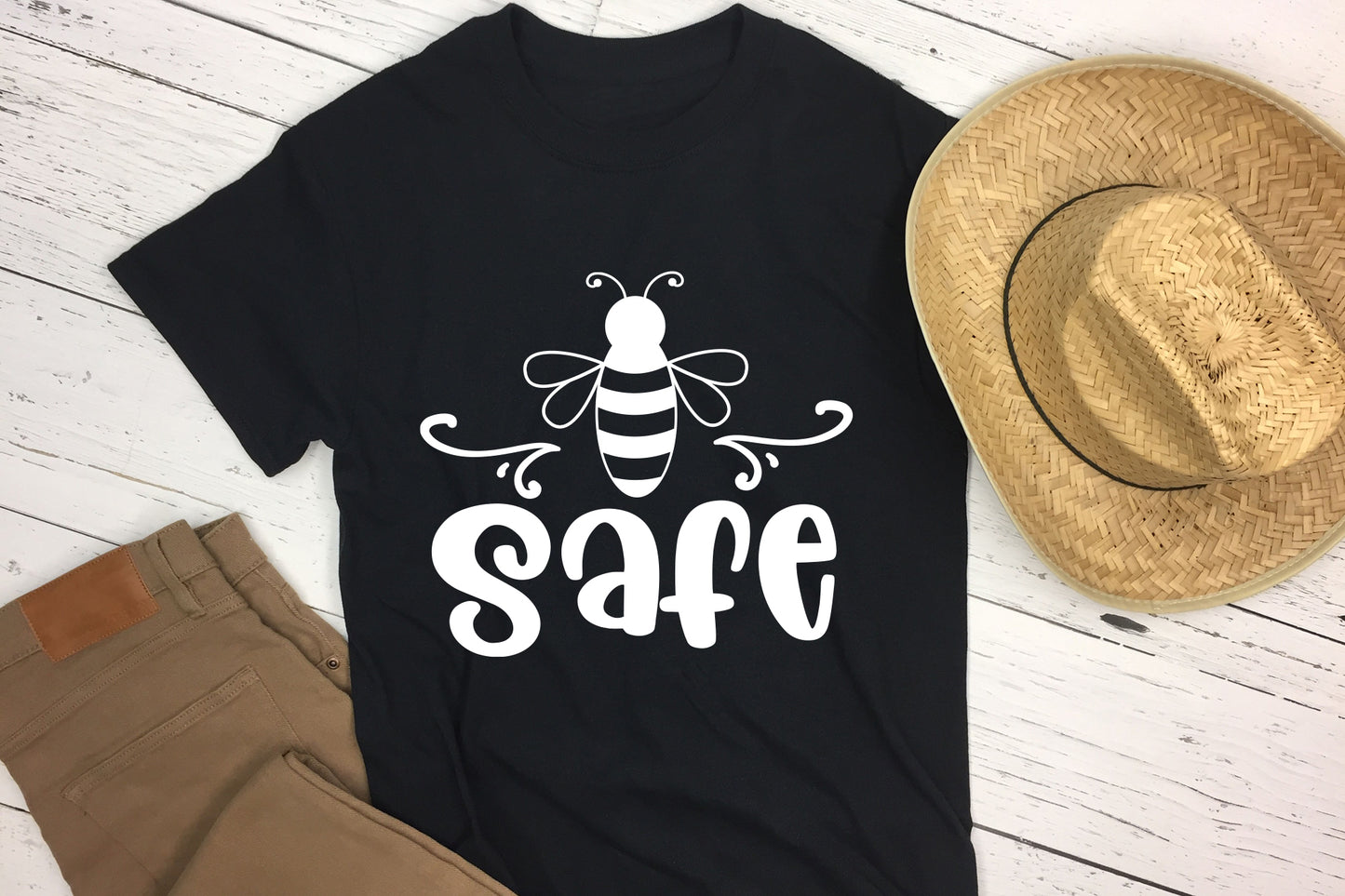 Bee Safe Design SVG