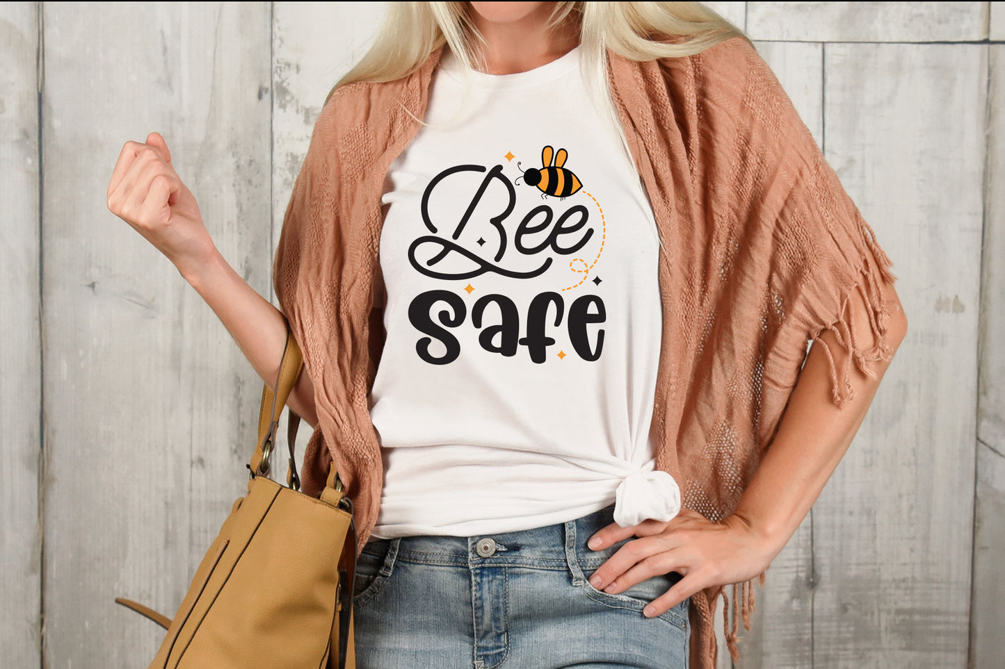 Bee Safe Vector SVG