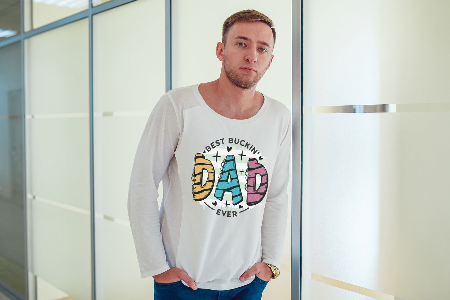 Best Buckin Dad Ever, Father's Day PNG Sublimation