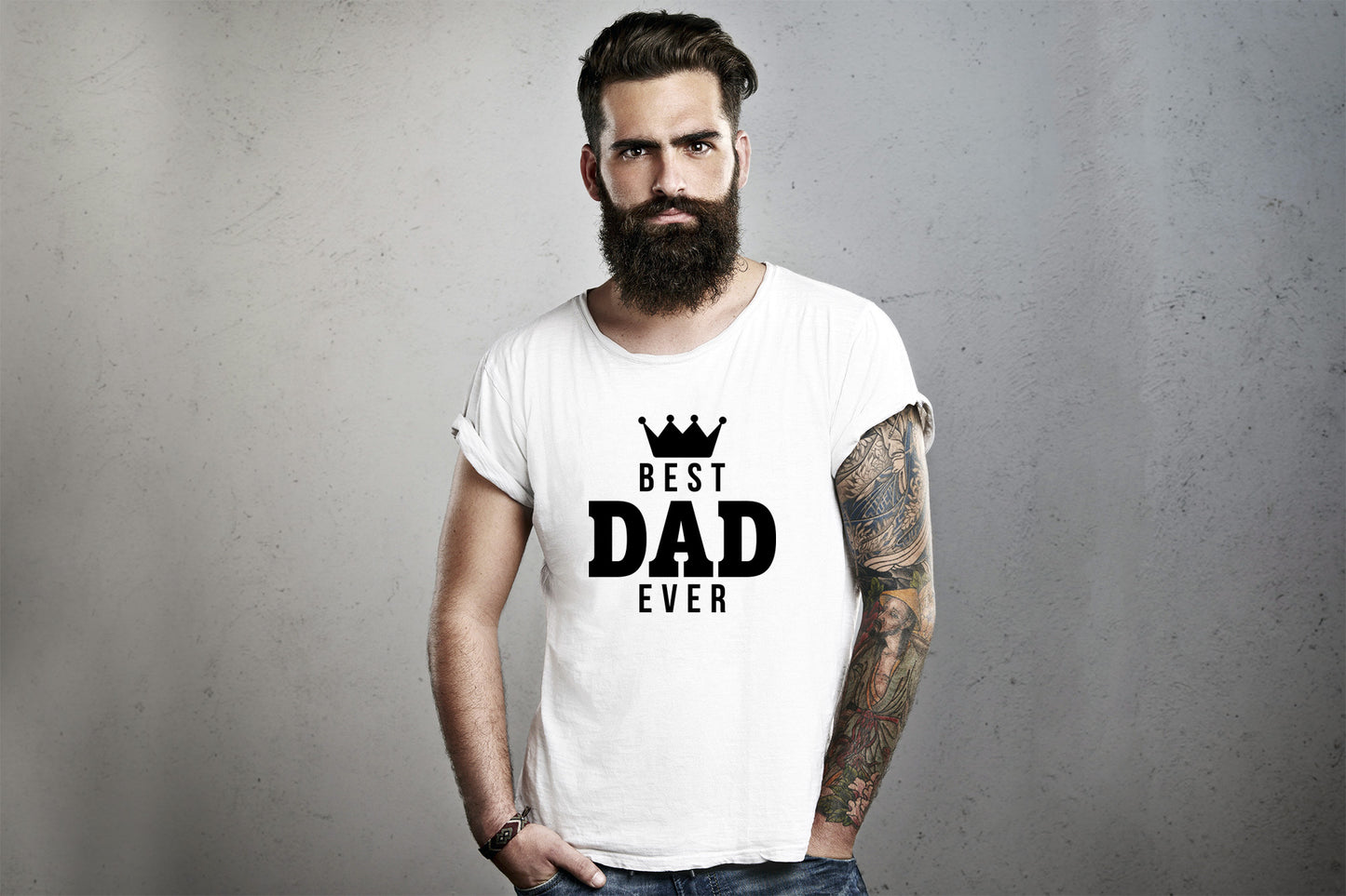 Best Dad Ever, Father's Day SVG Design