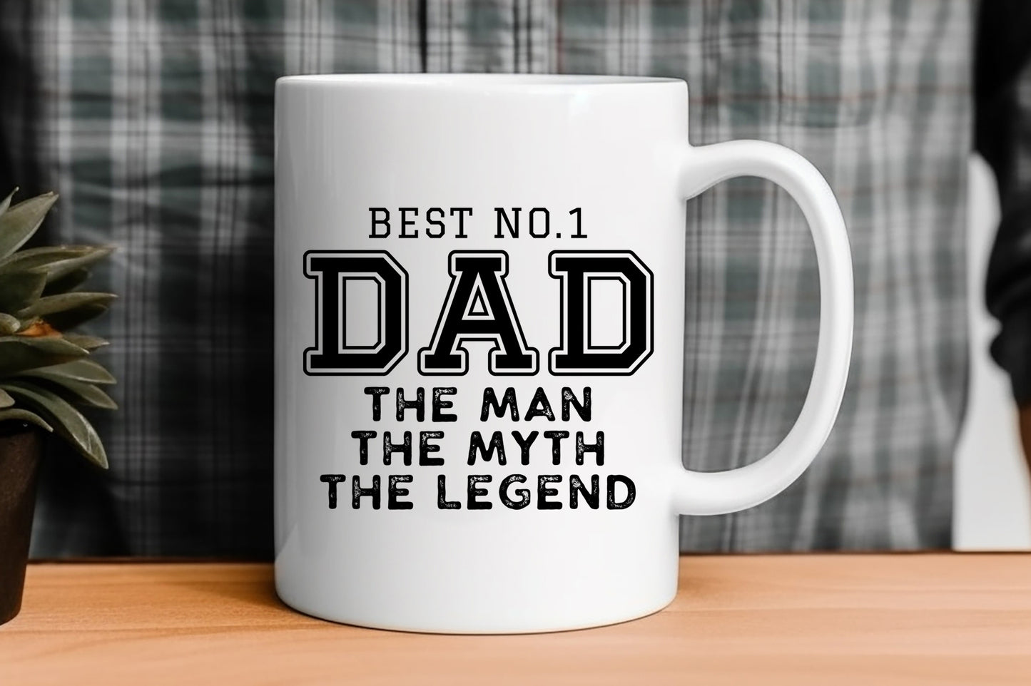 Best No 1 Dad The Man The Myth The Legend SVG