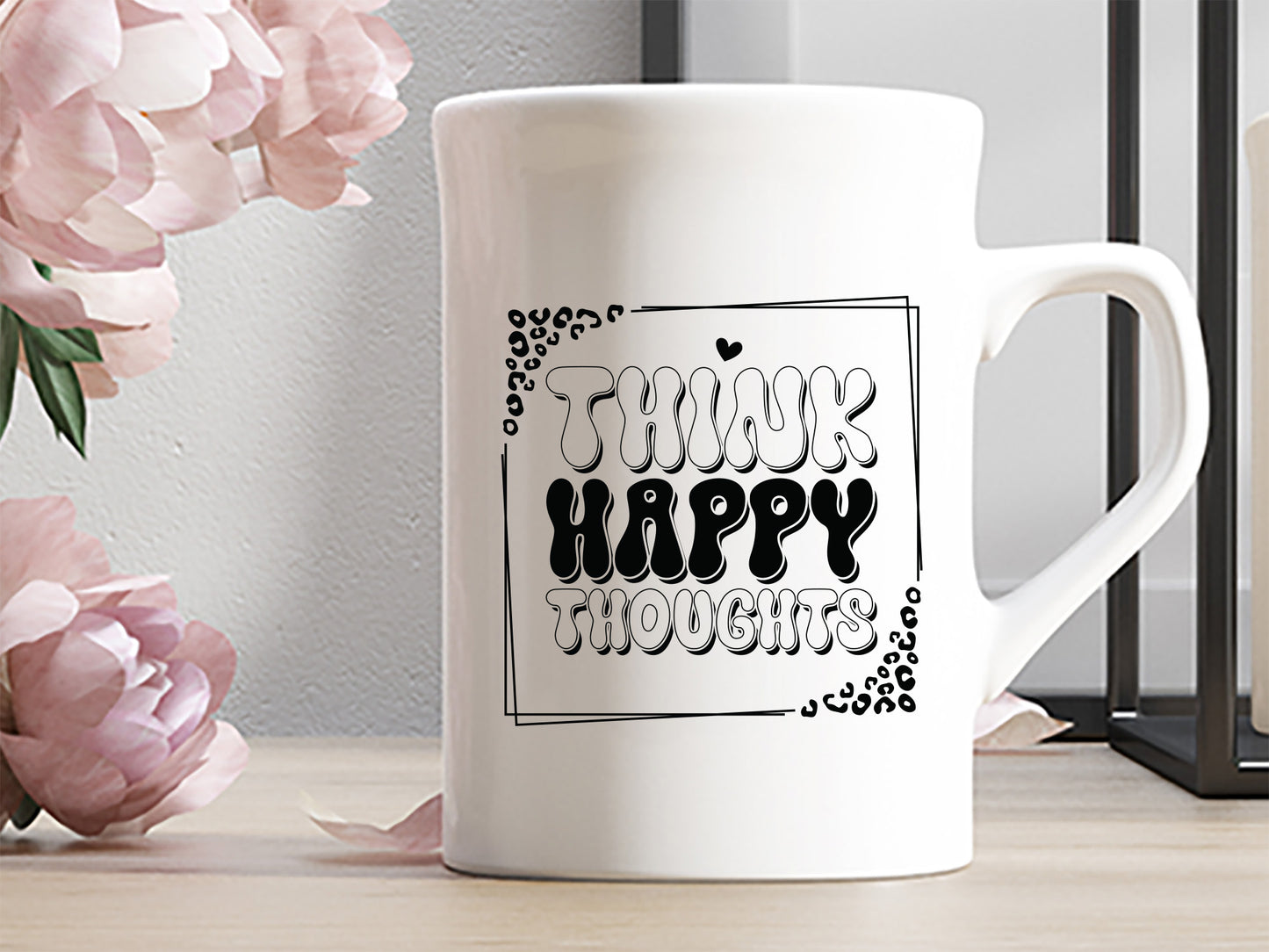Black Girl Magic SVG Design - Think Happy Thoughts