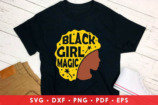 Black Girl Magic, Juneteenth SVG Design